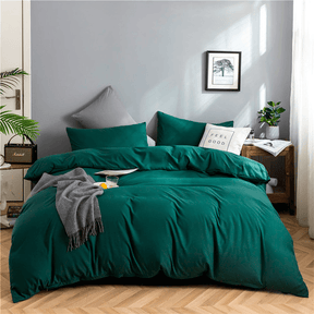 Ensemble de draps de luxe 4 pièces en 100% coton pur