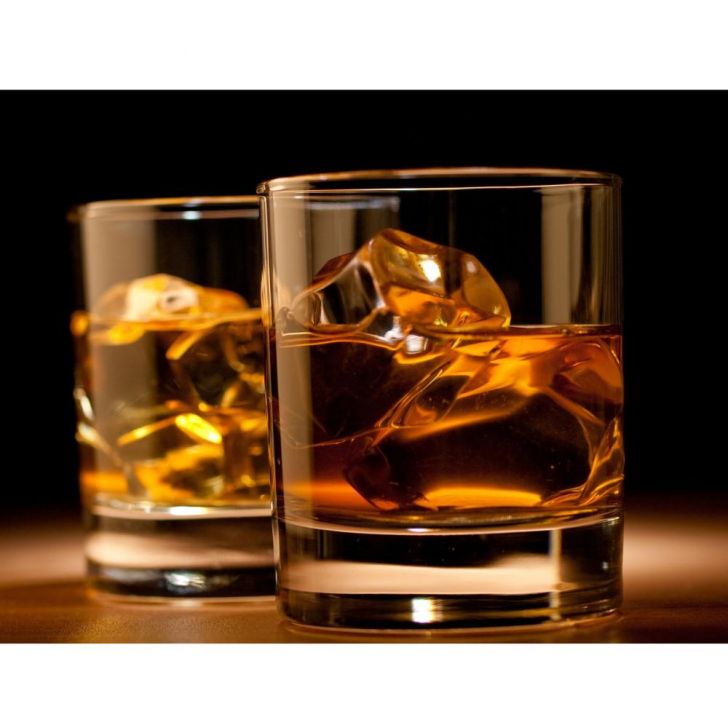 Set de 12 verres en verre pour whisky Bar Rocks de 265 ml Nadir