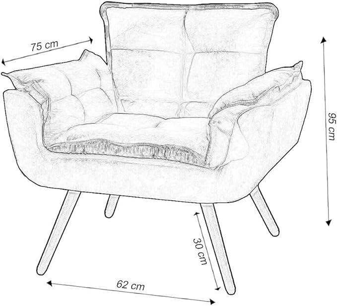 Ensemble Ágatha - Fauteuils + Ottoman | Élégance pour votre maison